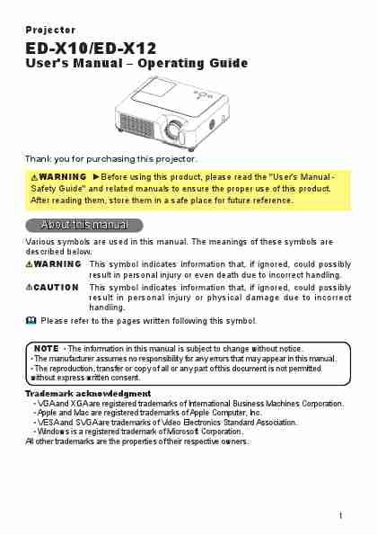 IBM Projector ED-X10ED-X12-page_pdf